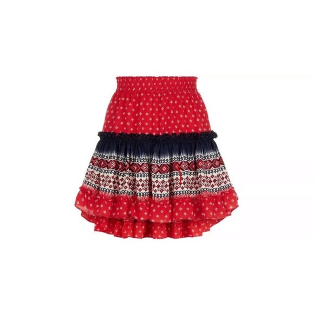Misa Los Angeles Tania Ruffled Mini Skirt - Picture 2 of 8